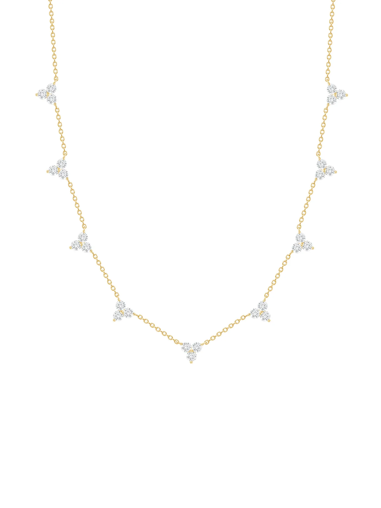 Autumn Diamond Layering Necklace 14K