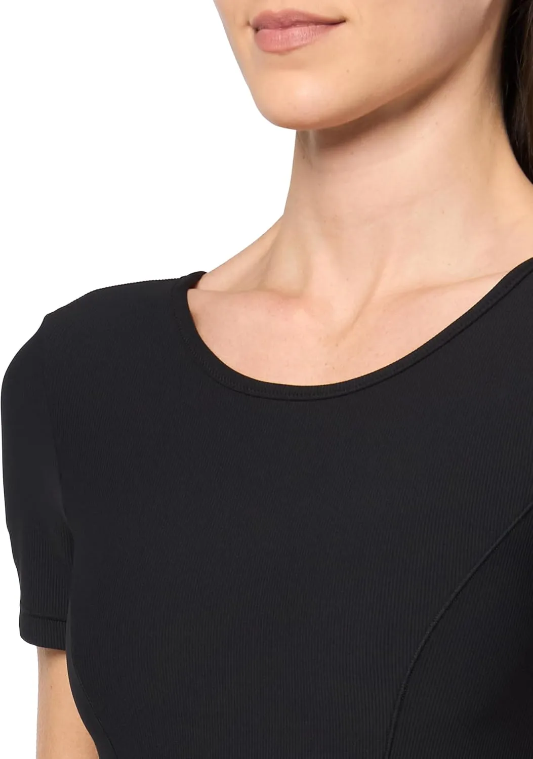 Lacoste Women's Short Sleeve Crop Top