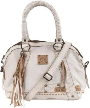 STS Ranchwear Cremello Sansa Satchel, Off-white