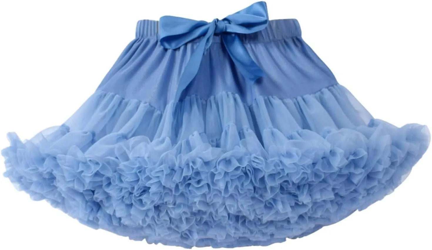 Women's Elastic Waist Chiffon Petticoat Puffy Tutu Tulle Skirt Princess Ballet Dance Under Dress Pettiskirts 2025