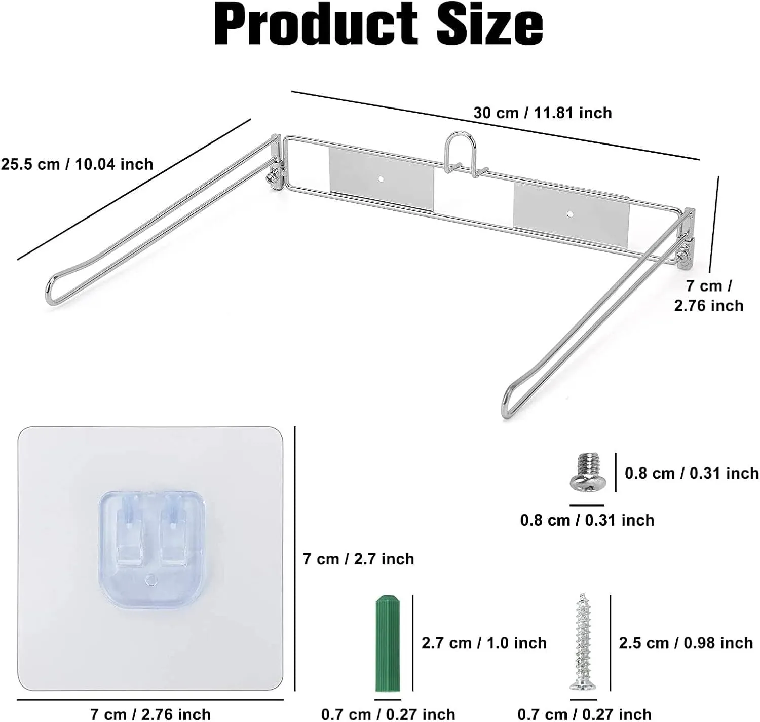 YeeBeny Plastic Bag Holder - T-Shirt & T-Shirt Bags Rack (2pack)