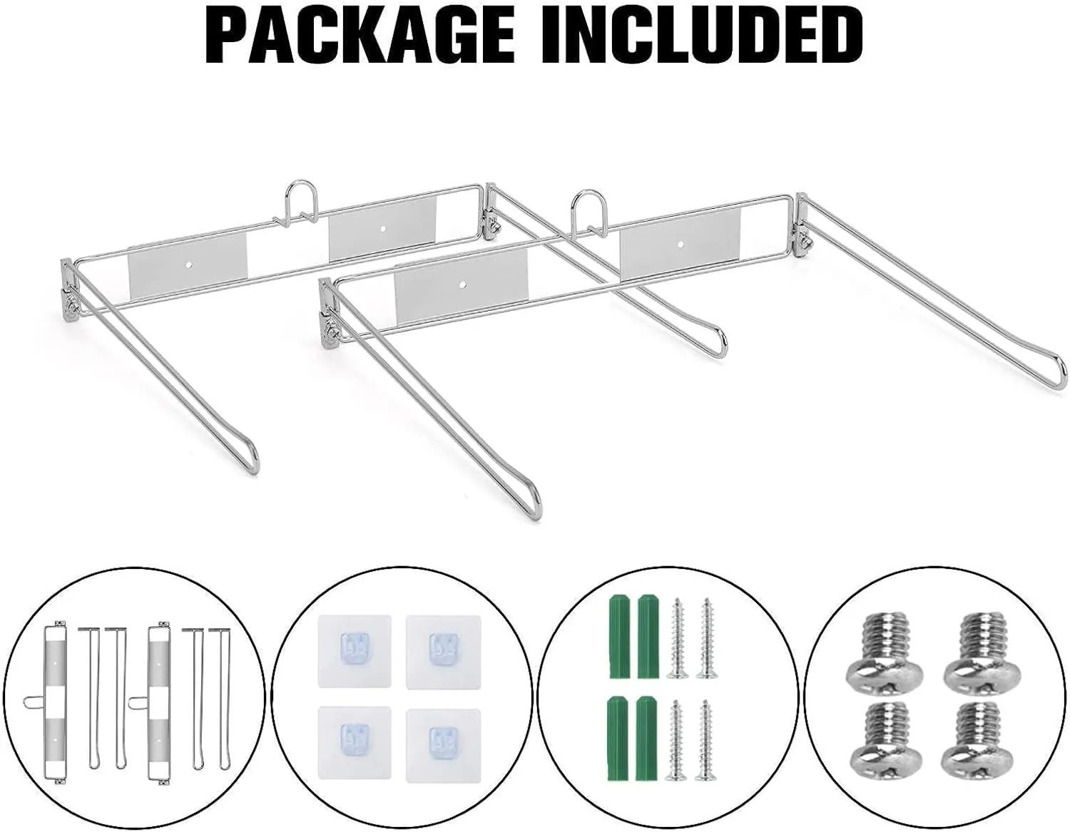 YeeBeny Plastic Bag Holder - T-Shirt & T-Shirt Bags Rack (2pack)