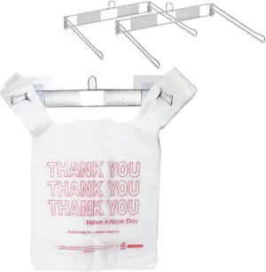 YeeBeny Plastic Bag Holder - T-Shirt & T-Shirt Bags Rack (2pack)